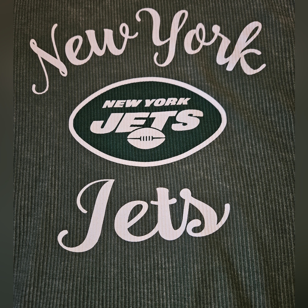 Women's New York Jets G-III 4Her by Carl Banks Green Comfy Cord Pullover - Picture 2 of 6